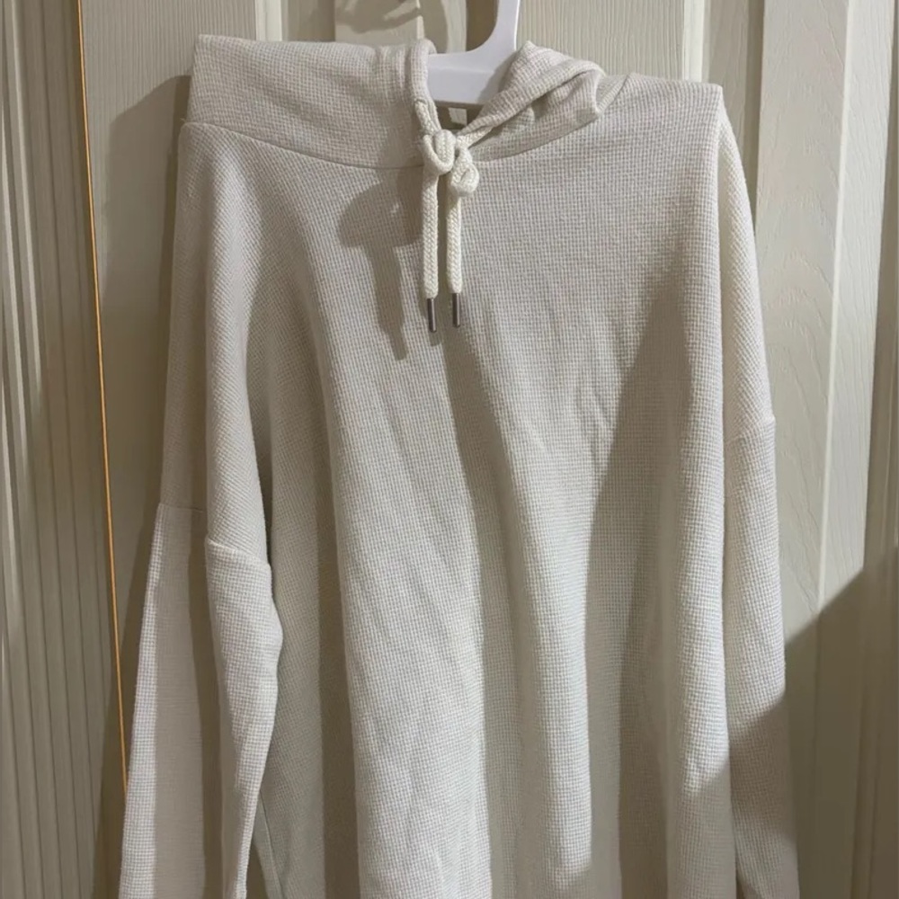 Victoria's Secret Cream Cowl Neck Sweater and matching shorts set